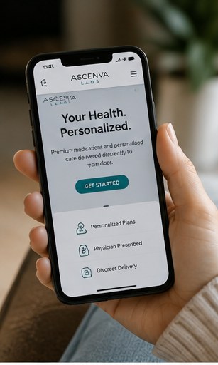 Ascenva app showing a personalized plan